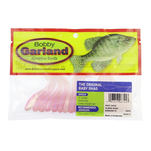 Picture of GENE LAREW 2" BABY SHAD ALBINO SHAD BGBS200-18