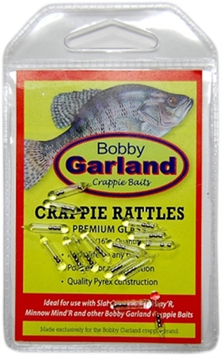 Picture of GENE LAREW GLASS CRAPPIE RATTLES 15PK BG3M916RT3
