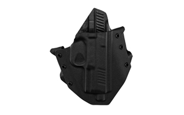 Picture of GunfightersINC Ronin, Outside Waistband Holster, Fits FN 509, Kydex Construction, Black, Right Hand RO-FN509-0101111