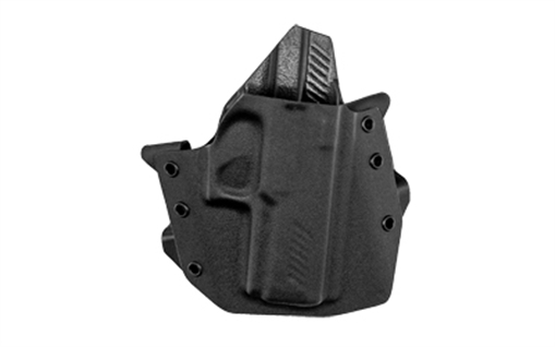 Picture of GunfightersINC Outside Waistband Holster, Fits Sig P320 Compact, Kydex Construction, Black, Right Hand RO-P320C-0101111