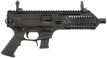 Picture of Gforce Arms Blade 8 USA 9mm Luger 15+1 8 Black QPQ Steel Barrel, Black Cerakote Aluminum Picatinny Rail Receiver, Rear Picatinny Rail BLADE8