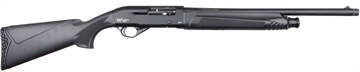 Picture of Gforce Arms GF1 12 Gauge Semi-Auto 4+1 20" Black Steel Barrel, Black Dovetail Receiver, Fixed Black Synthetic Stock GF11220B