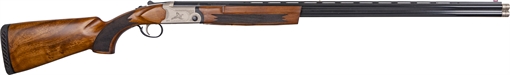 Picture of Gforce Arms Filthy Pheasant 410 Gauge Break Open 3" 2rd 28" Over/Under Vent Rib Barrel, Engraved Nickel-Plated Receiver, Fixed Turkish Walnut Stock, Extended Choke GF541028