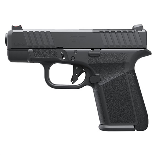Picture of Gforce Arms Rapture Sub-Compact 9mm Luger 12+1 3.25" Black Steel Barrel, Black Optic Cut/Serrated Slide, Polymer Frame, Black Textured Grip GF932512