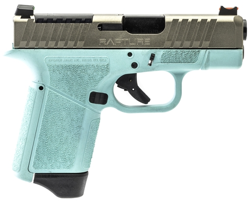 Picture of Gforce Arms Rapture Sub-Compact Frame 9mm Luger 12+1 3.25" Optic Cut/Serrated Steel Slide, Polymer Frame GF932512RN