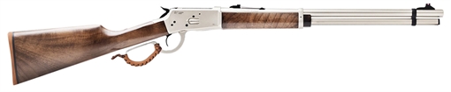 Picture of Gforce Arms Saddlehorn Full Size 357 Mag 10+1 20" Stainless Steel Barrel & Aluminum Receiver, Turkish Walnut Fixed Stock GFLVR357SS