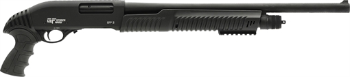 Picture of Gforce Arms 12 Gauge Pump 3" 4+1 20" Black Steel Barrel, Black Picatinny Rail Receiver, Black Rubber Grip GFP3REX