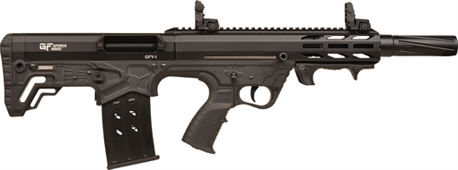 Picture of GFORCE ARMS GFY-1 SA 12/18.5 5RD B-PUP GFY1DBLK