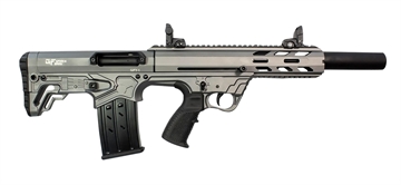 Picture of Gforce Arms GFY-1 USA 12 Gauge Semi-Auto 3" 5+1 18.50" Black Threaded Barrel, Tactical Gray Cerakote Aluminum Receiver w/Picatinny Rail, Gray Bullpup Polymer Stock, Polymer Grip GFY11220TG