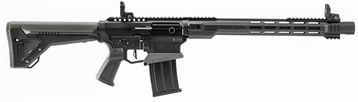Picture of Gforce Arms MKX3 12-Hammer 12 Gauge Semi-Auto 3" 5+1 18.50" Black Steel Barrel, Black Anodized Aluminum Receiver, Fixed Synthetic Stock GF12HMRB