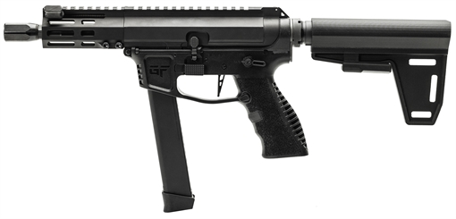 Picture of G-Force Arms G-Force Jawbone Pistol 9mm 5 in. Black Pistol Brace 33 rd. GFHYB5