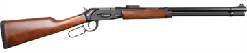 Picture of Gforce Arms Saddlehorn Lever 2.50" 9+1 24" Black Steel Barrel, Black Picatinny Rail Aluminum Receiver, Fixed Walnut Stock GFLVR410S
