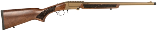 Picture of Gforce Arms GFTXP Youth 350 Legend 1rd 20" Bronze Cerakote Steel Barrel, Bronze Cerakote Picatinny Rail Steel Receiver, Fixed Walnut Wood Stock GFTXP3520YT