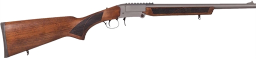 Picture of Gforce Arms GFTXP 400 Legend 1rd 20" Tactical Gray Steel Barrel, Tactical Gray Cerakote Picatinny Rail Steel Receiver, Fixed Walnut Wood Stock GFTXP4020T