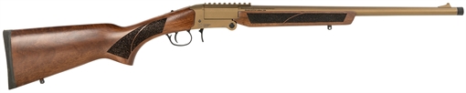 Picture of Gforce Arms GFTXP Youth 400 Legend 1rd 20" Bronze Cerakote Steel Barrel, Bronze Cerakote Picatinny Rail Steel Receiver, Fixed Walnut Wood Stock GFTXP4020Y