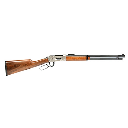 Picture of Gforce Arms Saddlehorn 410 Gauge 2.5" 7+1 20" Black Barrel, Nickel Metal Finish Aluminum Receiver, Turkish Walnut Stock (Youth) GFLVR410NKLY