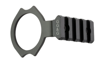 Picture of GG&G, Inc. Flashlight Mount, Fits Benelli M4, Anodized Finish, Black GGG-1689-R