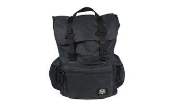 Picture of Grey Ghost Gear Drifter, Backpack, Waxed Canvas, 1820 Cubic Inches, Black GTG5943-BLK