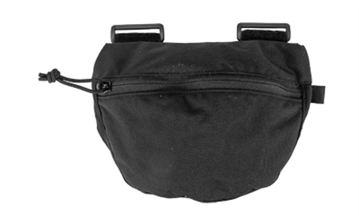 Picture of Grey Ghost Gear GHP (Plate Carrier Lower Accessory Pouch), Nylon Construction, Zipper Pouch, Matte Finish, Black 2014-2