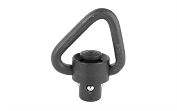 Picture of GG&G, Inc. QD Sling Swivel, Fits AR-15, Heavy Duty Quick Detach, Angular Attachment, Black Finish GGG-1419