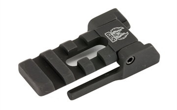 Picture of GG&G, Inc. Fits Streamlight TLR-1, TLR-2 and L3 / Insight M3 and M6, Lightweight Mount, Compact Size, Type III Hard Coat Anodized Matte Black Finish, Slim Line, HK USP Cmp GGG-1134SP
