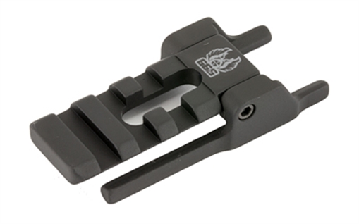 Picture of GG&G, Inc. Fits Streamlight TLR-1, TLR-2 and L3 / Insight M3 and M6, Lightweight Mount, Full Size, Type III Hard Coat Anodized Matte Black Finish, Slim Line, HK USP GGG-1133SP