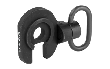 Picture of GG&G, Inc. Rear Sling Attachment Mount, Fits Moss 500/590, Quick Detach, with Heavy Duty QD Swivel, Black Finish GGG-1429