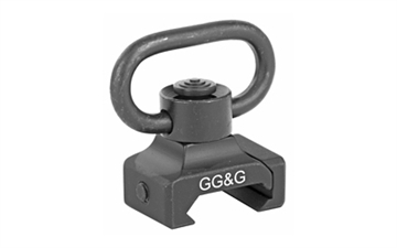 Picture of GG&G, Inc. Quick Detach Sling Thing For Dovetail, Heavy Duty Enhanced Quick Detach Sling Swivel, Fits AR-15, Picatinny, Black Finish GGG-1271HD
