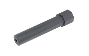 Picture of GG&G, Inc. Aluminum Tube Extension, 2-Round Magazine Tube Extension, Black Finish GGG-1546