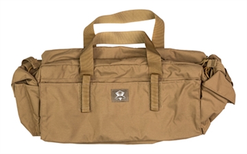 Picture of Grey Ghost Gear Transport Bag, Ideal Size for Storing in a Vehicle, the Main Compartment has Ample Room for a Handgun or Even a Folded PDW/SBR, 11"H X 22"W X 5"D, Coyote Brown 4601-14