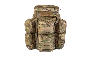Picture of Grey Ghost Gear Bar-5200, Ruck Sack, Constructed from 500 Denier Cordura Nylon, 5200 Cubic Inches, Consists of Eight Exterior Pouches Plus a Claymore Pocket on the Top of the Flap with an Additional Zippered Mesh Pocket Underneath, MultiCam 6205-5