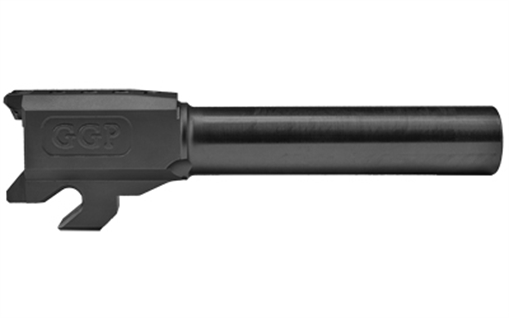 Picture of Grey Ghost Precision GGP320 Compact, Match Grade Barrel, Fits Sig Sauer P320 Compact, 9MM, 416R Stainless Steel, Black Nitride Finish BARREL-P320C-NT-BN
