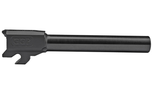 Picture of Grey Ghost Precision GGP320 Full Size, Match Grade Barrel, Fits Sig Sauer P320 Full Size, 9MM, 416R Stainless Steel, Black Nitride Finish BARREL-P320F-NT-BN