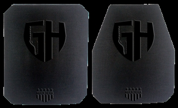 Picture of GH Armor Systems 406-1913 Level IV Rifle Plate GH-406-1913-10x12SH