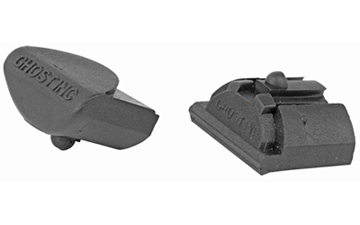 Picture of Ghost Inc. Grip Plug Kit, Fits Glock Gen4 & Gen5 19, 17, 22, 23, 31, 32, 34, 35, 37, 38 & 45, (Does Not Fit SF Models), Black, 2-Pack GHO_GPG4X2