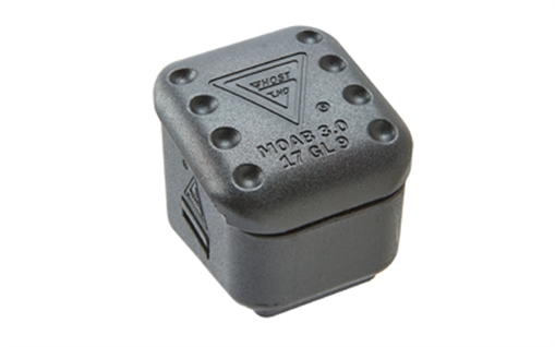 Picture of Ghost Inc. Mother of All Baseplates, Mag Extension, +6 Rounds, Fits Magpul PMAG 17, Matte Finish, Black GHOPM17-6MOAB-BLK