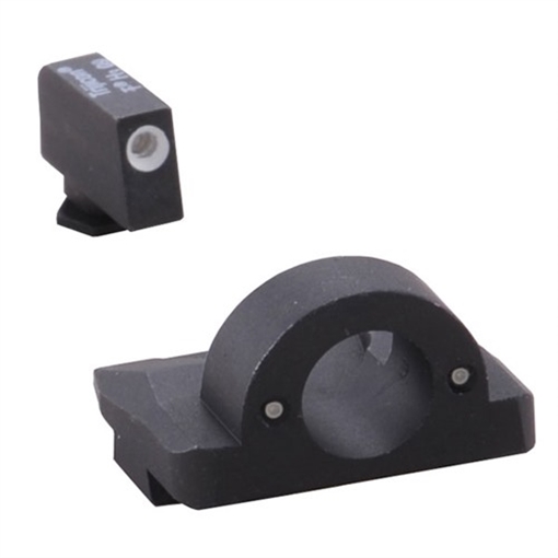 Picture of AMERIGLO NIGHT SIGHT SET GLOCK GEN 1-4 9MM/40/380 GEN5 10MM/45 GREEN TRITIUM FRONT/REAR GL-125