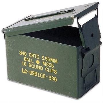 Picture of Schreck Wholesale Inc GI 50 CALIBER AMMO CAN GREEN - USED BOX50