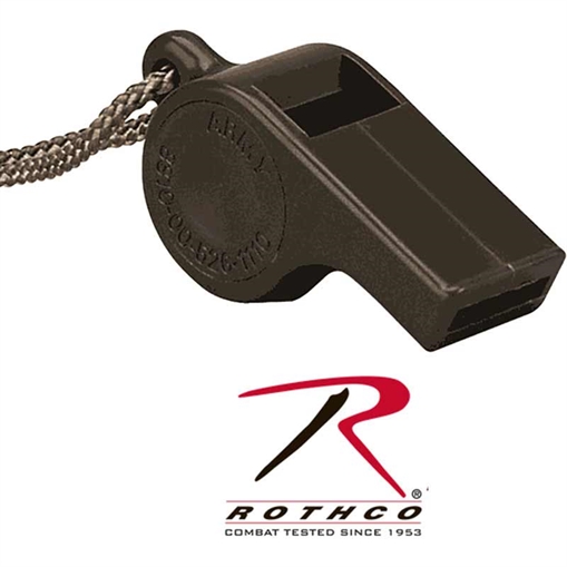 Picture of ROTHCO GI Style Police Whistle OD 8300 613902083004
