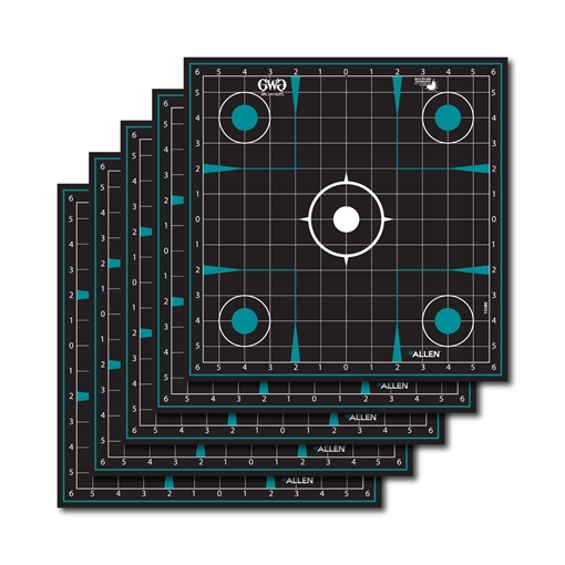 Picture of Girls With Guns Splash Self-Adhesive Paper Black/Teal 12"x12" Grid 5 Pack 15280