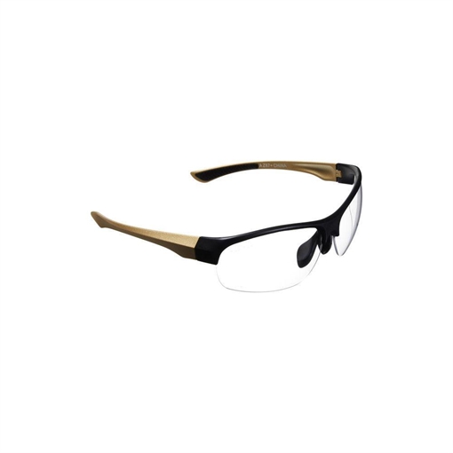 Picture of Girls With Guns Devotee Protective Shooting Safety Glasses Anti-Scratch/Fog/UV Coated Gold/Brown with Clear Lens 2371