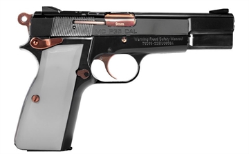 Picture of EAA MCP35 9MM BLACK CHROME AND ROSE GOLD 4.87IN BARREL 10RD CA COMPLIANT   390459