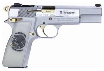 Picture of EAA Girsan MC P35 California Liberador Handgun 9mm Luger 10rd Magazine 4.87" Barrel Optic Ready Polished Finish 390458