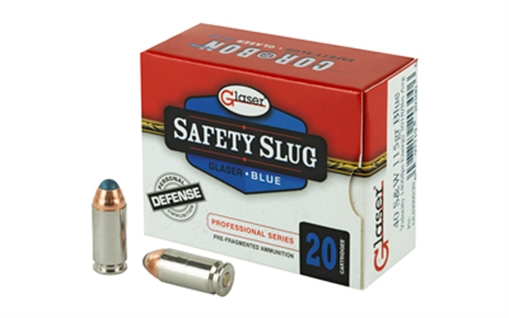 Picture of GLASER BLUE 40S&W 115GR 20/500 GL03000/20