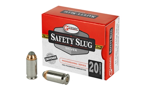 Picture of GLASER SILVER 45ACP+P 145GR 20/500 GL04800/20