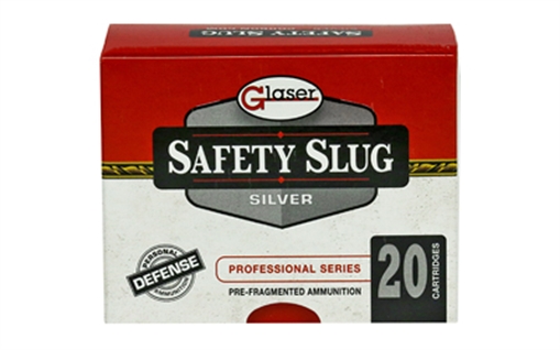 Picture of GLASER SILVER 9MM+P 80GR 20/500 GL01200/20