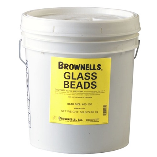 Picture of Brownells GLASS BEADS, #60-100 (.0098''-.0059''), 50 LBS NONE