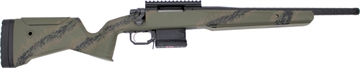 Picture of GREAT LAKES FIREARMS BOLT RIFLE RIB 308 WIN 18IN BBL REM 700 ACTION AICS MAG LICHEN GREEN GL700308SS L-GRN