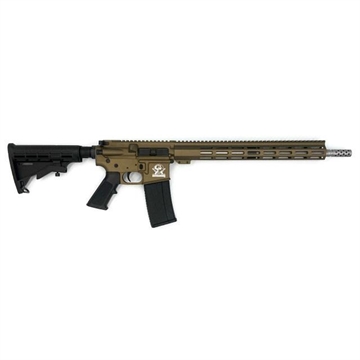 Picture of GLFA CA Compliant Rifle .223 Wylde 10rd Mag(1) 16'' Stainless Threaded Barrel Bronze Titanium Cerakote GL15CACM223SS BRZ