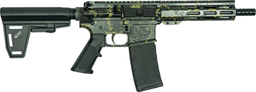 Picture of GLFA GL15 LBLK-PISTOL BUNDLE 7.5 BRACE  LICHEN-BLK GL15LBLKPISTOLBUNDLE 638457790832